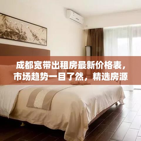 成都宽带出租房最新价格表，市场趋势一目了然，精选房源任你选