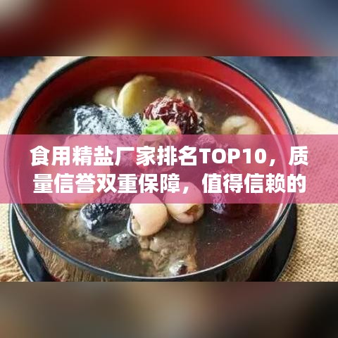 食用精盐厂家排名TOP10，质量信誉双重保障，值得信赖的品牌！